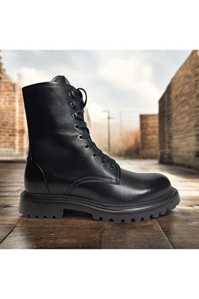 VİVA SHOES 100% Genuine Leather Eva Sole Men's Boots