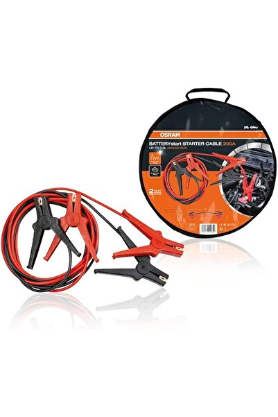 Osram كابل بدء التشغيل 200 أمبير - أسلاك توصيل لمحركات البنزين OSC101 بطول 3 ...