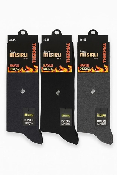 BENDEHEPSİ KIRAÇ MISIRLI БЕЗШЕВНИ ЗИМНИ ТЕРМОЧОРАПИ ЗА МЪЖЕ, 6 БРОЯ