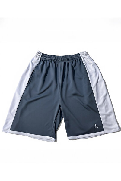 ORENDAHILL ORENDA HILL-SPORT SIDE SHORT- Lacivert Erkek Yanı Beyaz Panelli Cepli Sporcu Şort