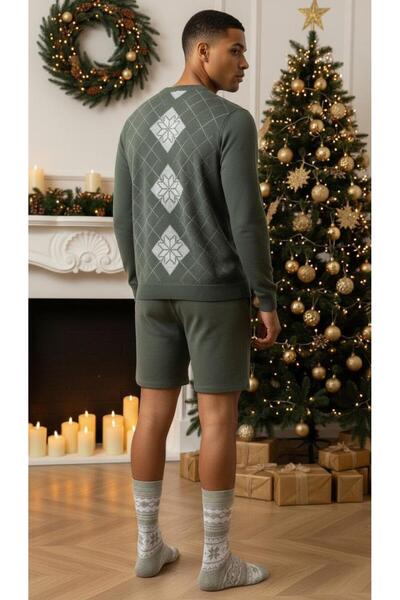 Plus Scorpion Men's Cotton Christmas Socks - Individual Pair, Warm, Soft, and Comfortable