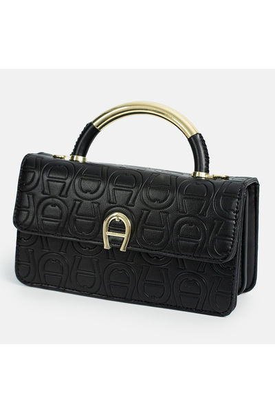 AG New Vintage Handbag Shoulder Tote Bag Diamond Quilted Embossed Commuter Shoulder Bag