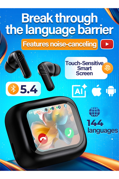 Generic Premium In-Ear Wireless Bluetooth Earbuds - Active Noise Cancelling, Smart Touch Screen