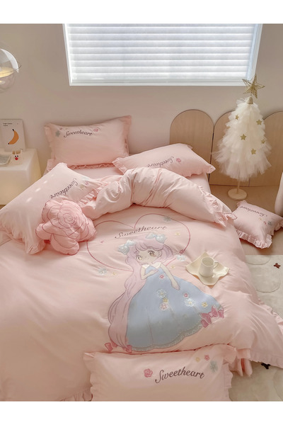 1way Girls' 3-piece bedding set with filling