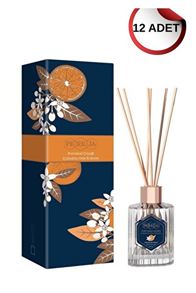 Pereja Premium Portakal Çiçeği Çubuklu Oda Kokusu 100 ml 12 Adetli
