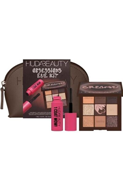 HUDAD مجموعة أوبسيشنز للعيون من قطعتين (لوحة ظلال العيون والماسكارا)