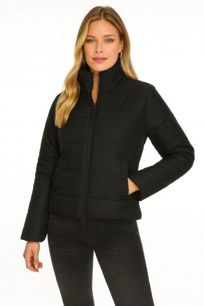 ETERNA UR Kadın Şişme Mont Dik Yaka Su Geçirmez