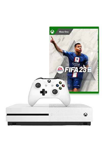 MICROSOFT Consola Xbox One S 1TB, ALB Second-Hand + Controller + Joc FIFA 23