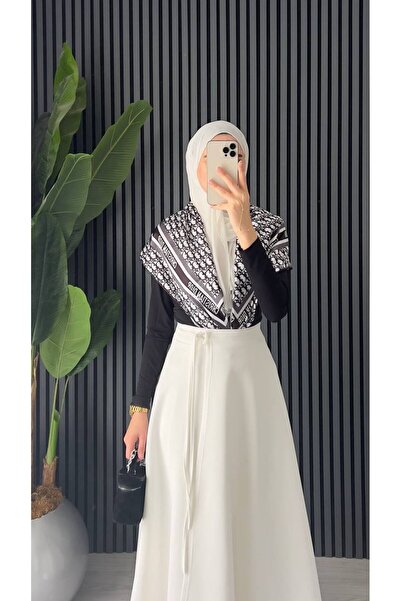 Blue Morpho Φούστα με κορδόνια από ύφασμα Scuba