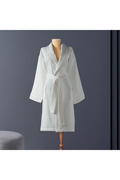 Altınbaşak Γυναικείο μπουρνούζι Lisse Bamboo Ecru