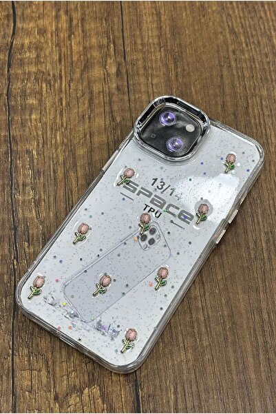 EMXTECH Apple iPhone 13/14 Compatible Soft Patterned Silicone Case with Hard ...