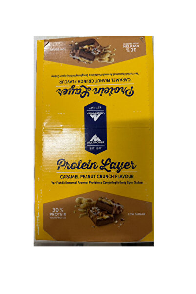 Multipower Protein Layer Peanut & Chocolate Bar 18 Pieces