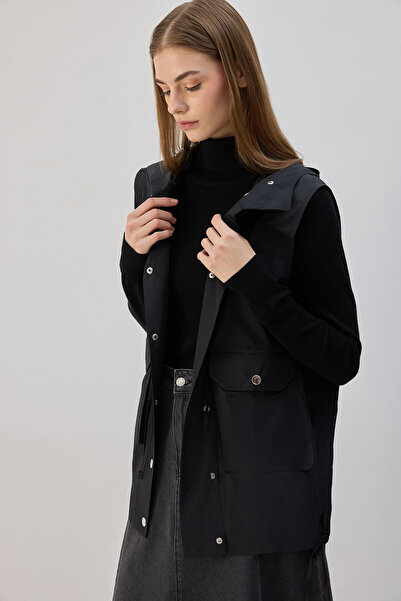 Touché Privé Hooded Oversized Vest