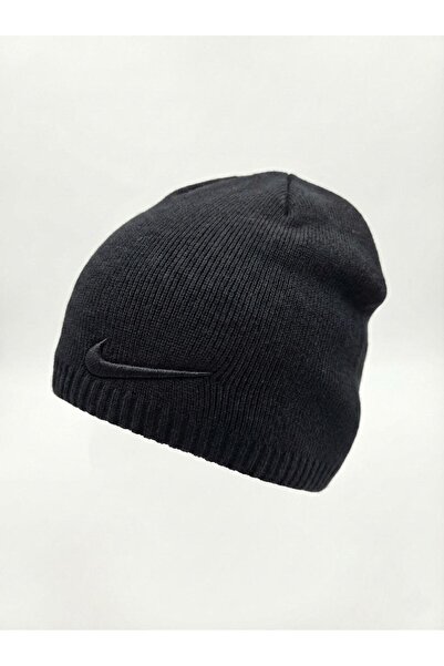 Nike Striped wool blend hat, Unisex, One Size, Black