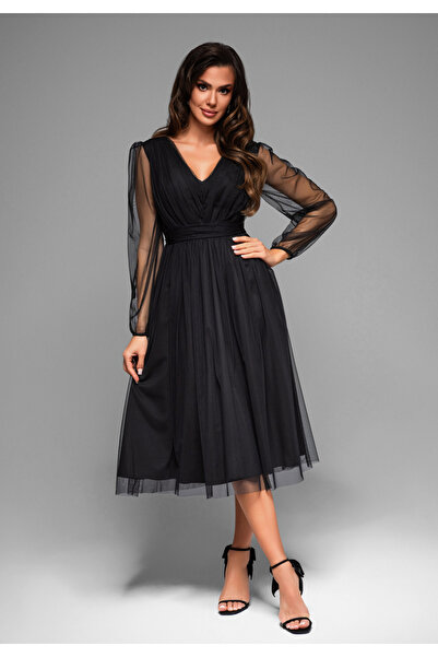 Larica by Ombre Rochie de seară LA-OM-DLR007 - neagră