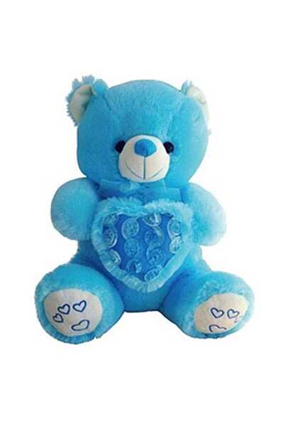 Toybox Plush Bear Toy, Durable Fuzzy Stuffed Animal, Great Present for Kids and Grown-ups