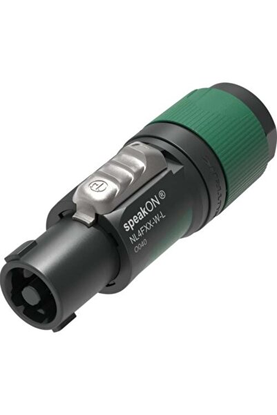 Klotz/Neutrik Conector SpeakOn cu 4 poli Neutrik NL4FXX-W-L cu ansamblu terminal cu șurub