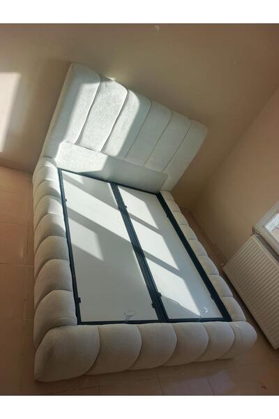 CANBAZ FURNİTURE LORA KARYOLA SOLİT BAZALI (KURULUM DAHİL)