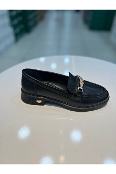 Alphus Hco Stone Buckle Women's Loafer Shoes