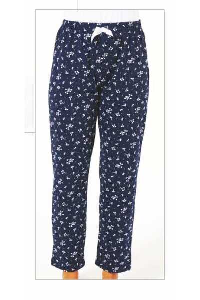 Estiva Patterned Stretch Cotton Pocket Pajama Bottoms