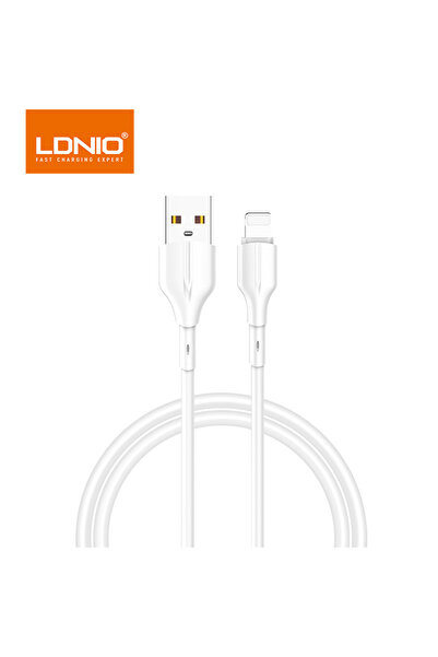 LDNIO LDNIO USB - Lightning cable, 25 W, 1m, for iPhone 5–14, fast charging, ...