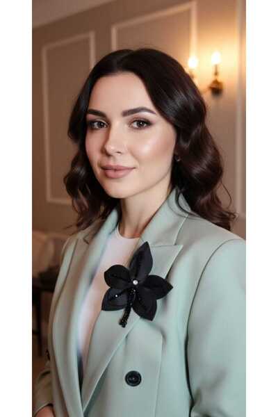 ZELL-ALZ GÜL BROŞ