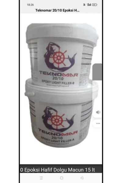 TEKNOMARİN 20-10 MACUN