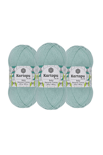 Kartopu Baby Natural Hand Knitting Yarn 100 Gr. 3 Pieces K547