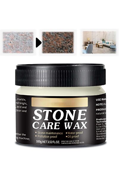 EXCEFORE شمع تلميع الأحجار 80 جرام - منظف وملمع للرخام والجرانيت (شمع كارنوبا)