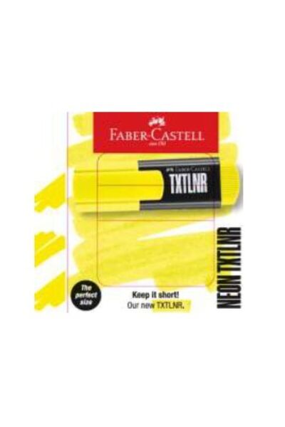 Faber Castell FC Highlighter TXTLNR Mini 3 x Yellow BL