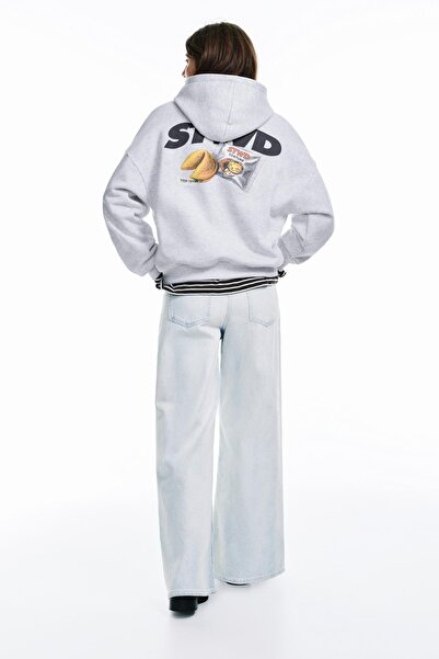 Pull & Bear STWD fortune cookie hoodie