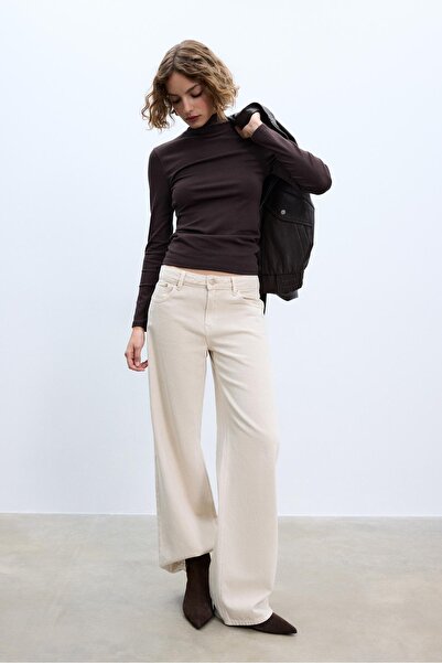 Stradivarius Basic high neck T-shirt