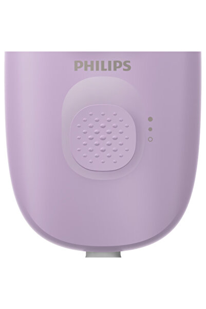 Philips Epilator Series 4000 BRE257/00, 2 speed settings, washable epilation head, 4 accessories, Lilac