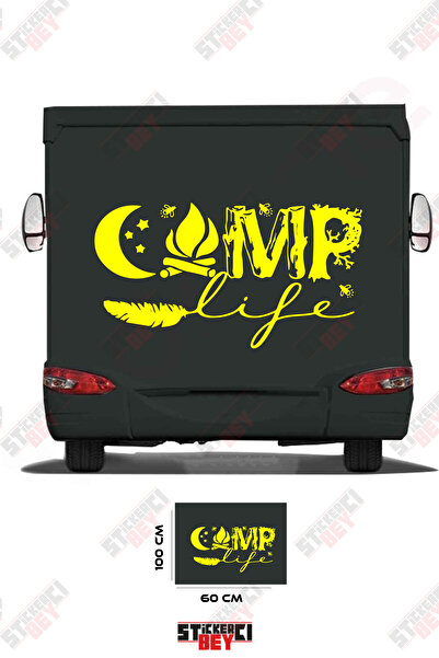 STİCKERCI BEY ملصق كامب لايف لعربات التخييم