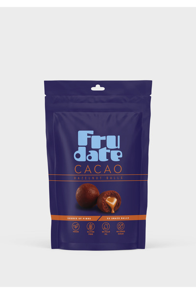 Frudate Cacao Hazelnut Balls (Kakaolu Fındık Ezmeli Hurma Topları)