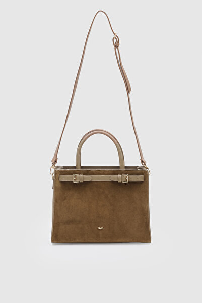 OGGO SUVEA LİTE SÜET DERİ El Çantası