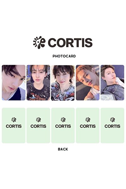 Kpop Dünyasi CORTIS '' Color Outside The Lines '' Photocards Set 7