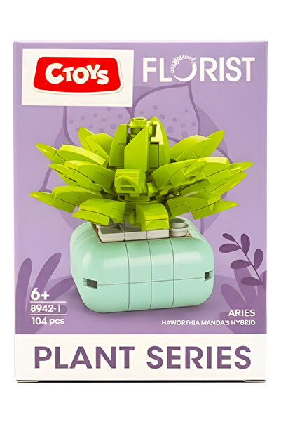 CToys مجموعة أدوات صنع النباتات من فلوريست برج أزرق بلون الكوبالت ايل، ارعياس 8942 1