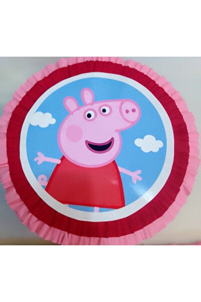 HappyHit Piñata Peppa Pig cu liliac – cu tematică roz pentru petreceri de cop...
