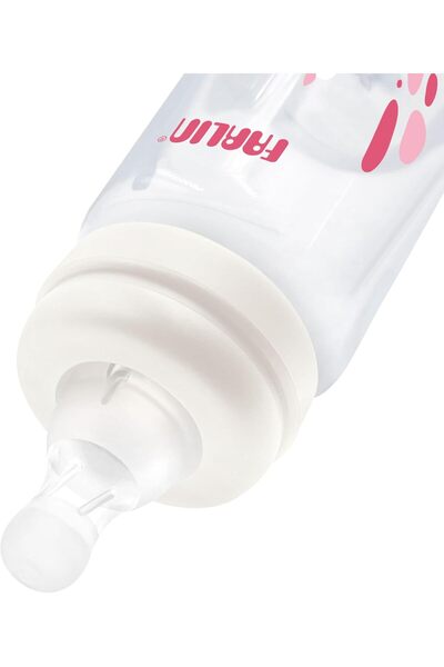 FARLİN Standard Neck PP Feeding Bottle 140ml (0M+), BPA-Free, Anti-Colic Silicone Nipple