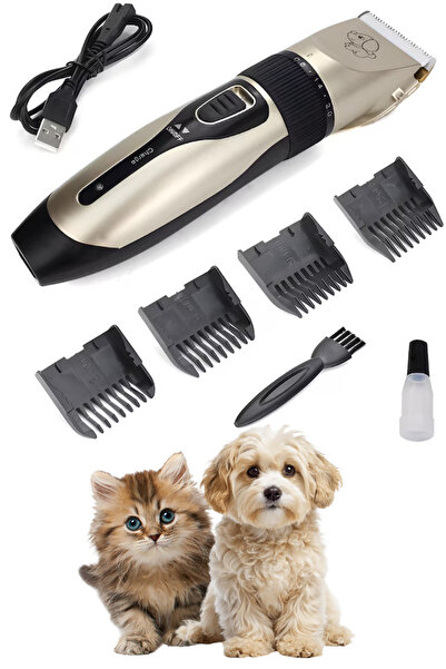 FOTOFUN Mașină de tuns profesională pentru animale, câini, pisici, bovine, oi...