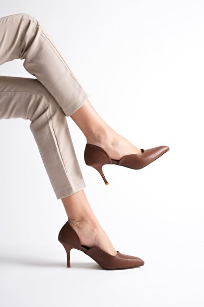 MARCHEO Helene Women's Tan Heeled Shoes