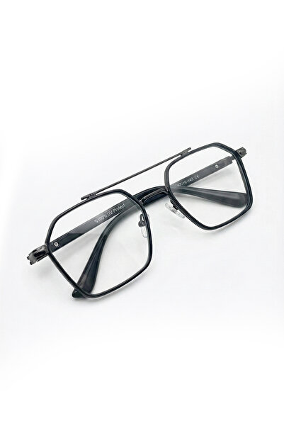 LUNOX Black Metal Blue Light Protection Computer Screen Glasses