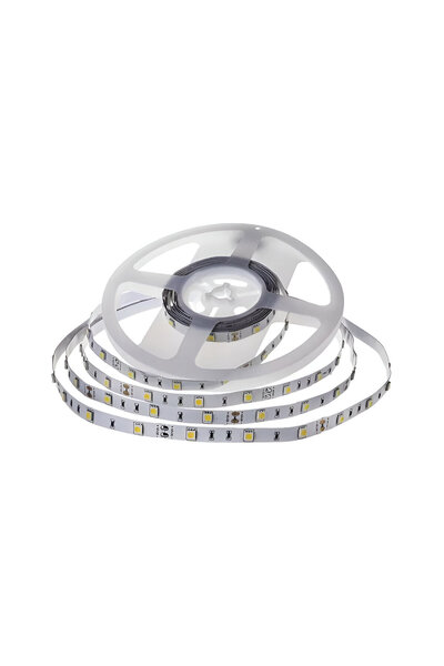 LEDIGANT Banda LED 12V, 60 LED/m, SMD 5050, Alb-Rece, Interior IP20, Latime 10mm, Rola 5 metri
