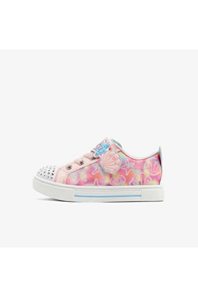 SKECHERS Twinkle Sparks Kız Çocuk Pembe Işıklı Spor Ayakkabı - Solect