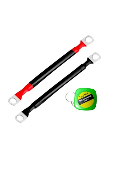 OEM Set cablu transfer curent/pornire baterie, sectiune 25 mmp,4 papuci M8,2x...