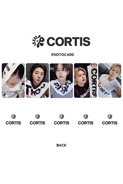 Kpop Dünyasi CORTIS '' Color Outside The Lines '' Photocards Set 4