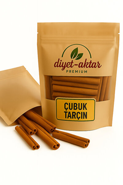 DiyetAktar Premium Çubuk Tarçın 75 gr – Doğal, Katkısız, Yoğun Aromalı (Seyla...