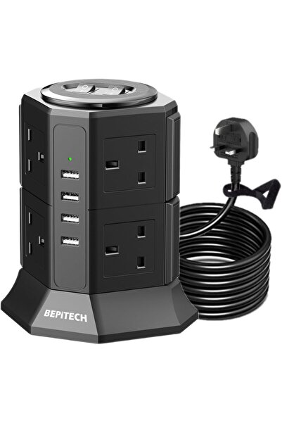 BEPITECH برج تمديد ١٢ في ١ - ٨ مقابس من المملكة المتحدة إلى الإمارات العربية ...