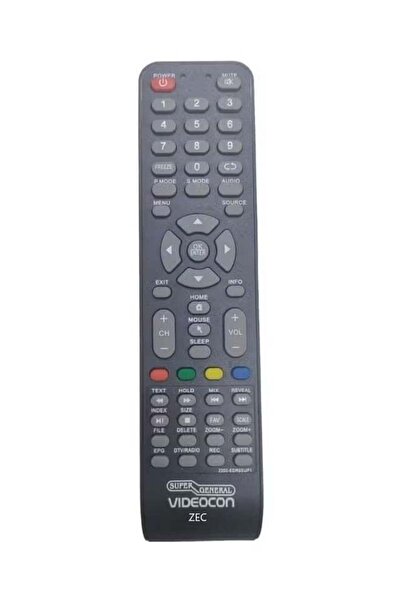 Videocon Universal Remote Control – Compatible with Super General, & ZEC Smar...